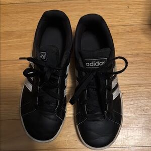 Adidas Black and White Sneakers